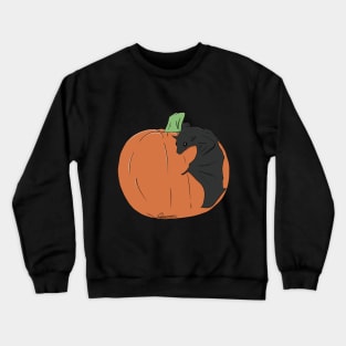 Bat Pumpkin Crewneck Sweatshirt